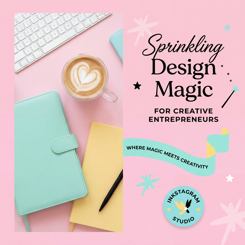 Inkstagram Studio — sprinkling design magic for creative entrepreneurs