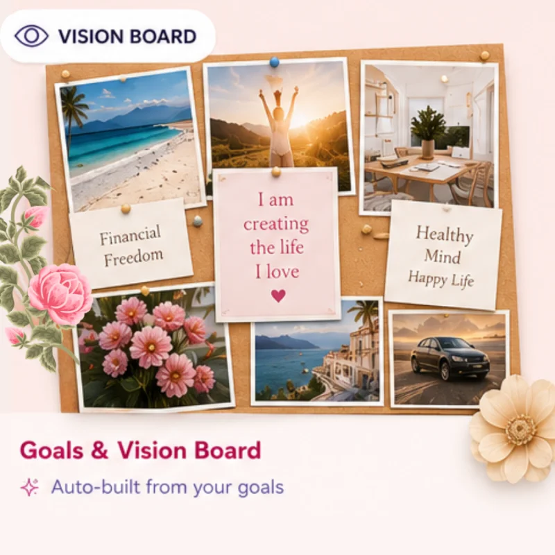 Goals & vision board